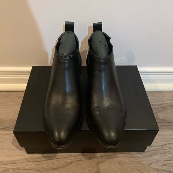 Alexander Wang Kori Ankle Boots | Rose gold black ankle boots | Size 36 - Picture 2 of 7